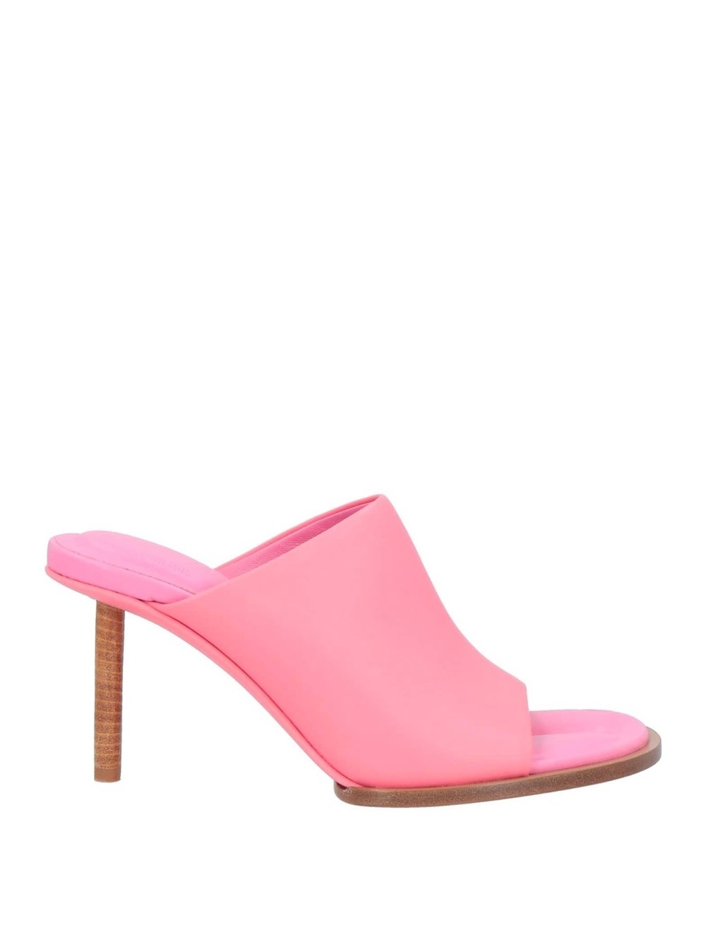 JACQUEMUS Pink Open-Toe Mule Heel for Women. NWT size 37